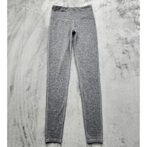 Champion Leggings Womens M Heathered Gray High Waist Ankle Yoga Workout Stretch